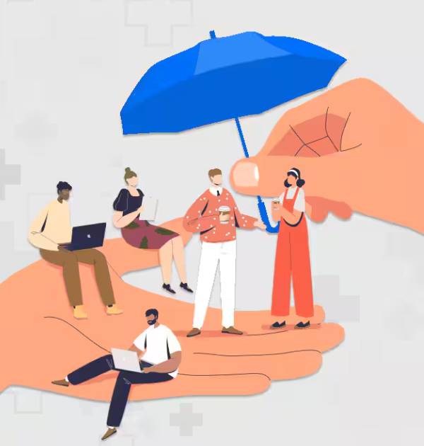 Family Protected by Insurance